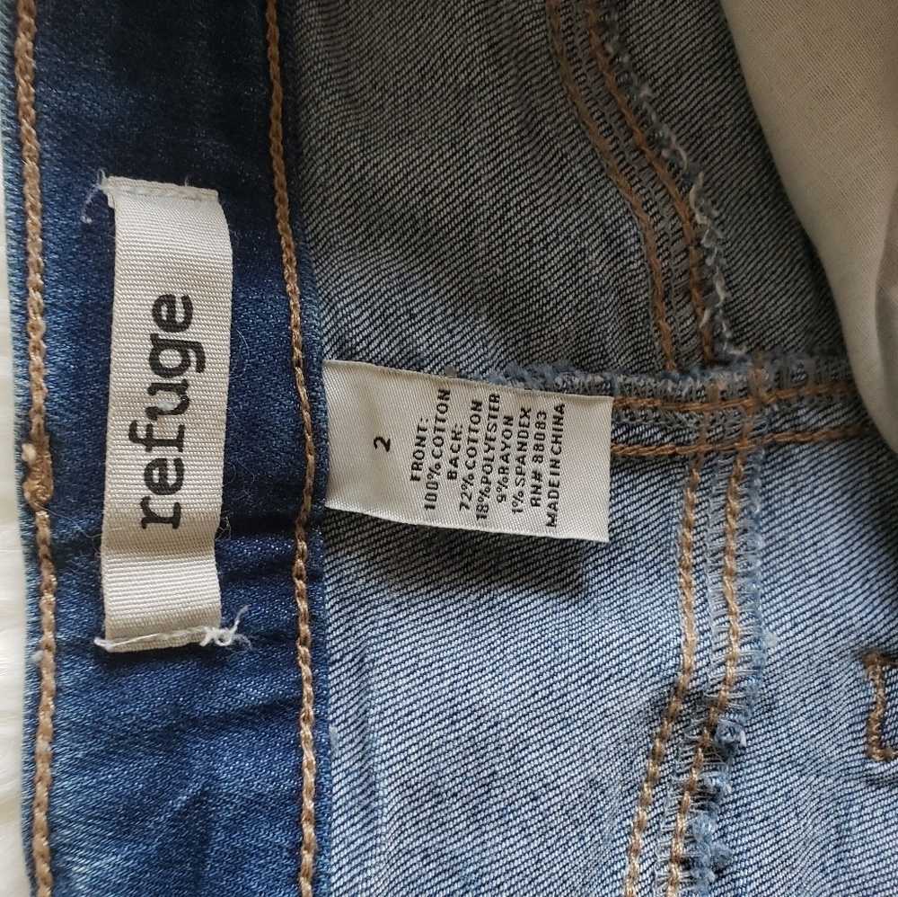 High Waisted Jean Shorts